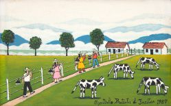 Agostinho Batista de Freitas - Estrada com Bois