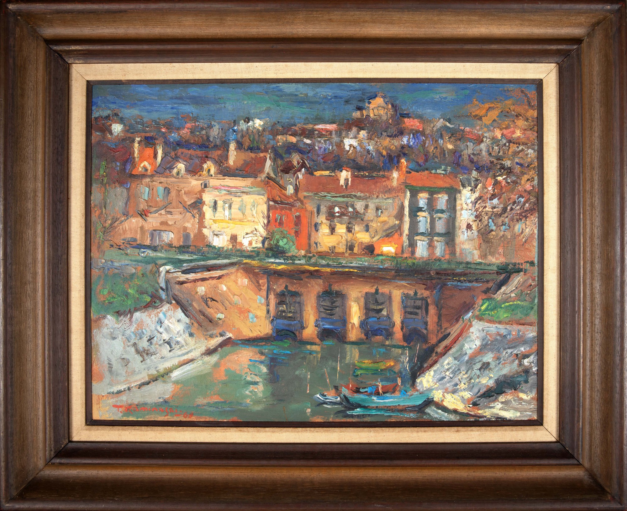Tadashi Kaminagai - Paysage de Charenton-le-Pont - Paris